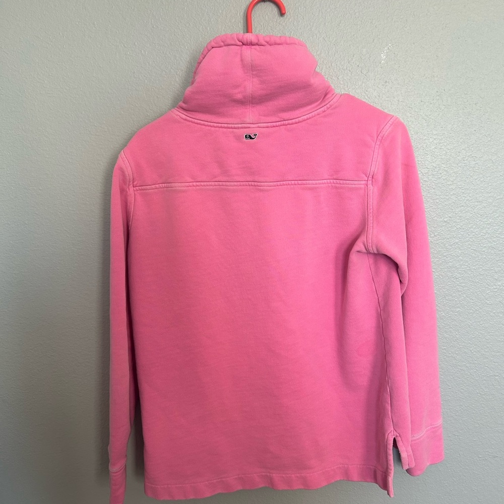Vineyard Vines Pink Turtleneck Pullover - Picture 6 of 7